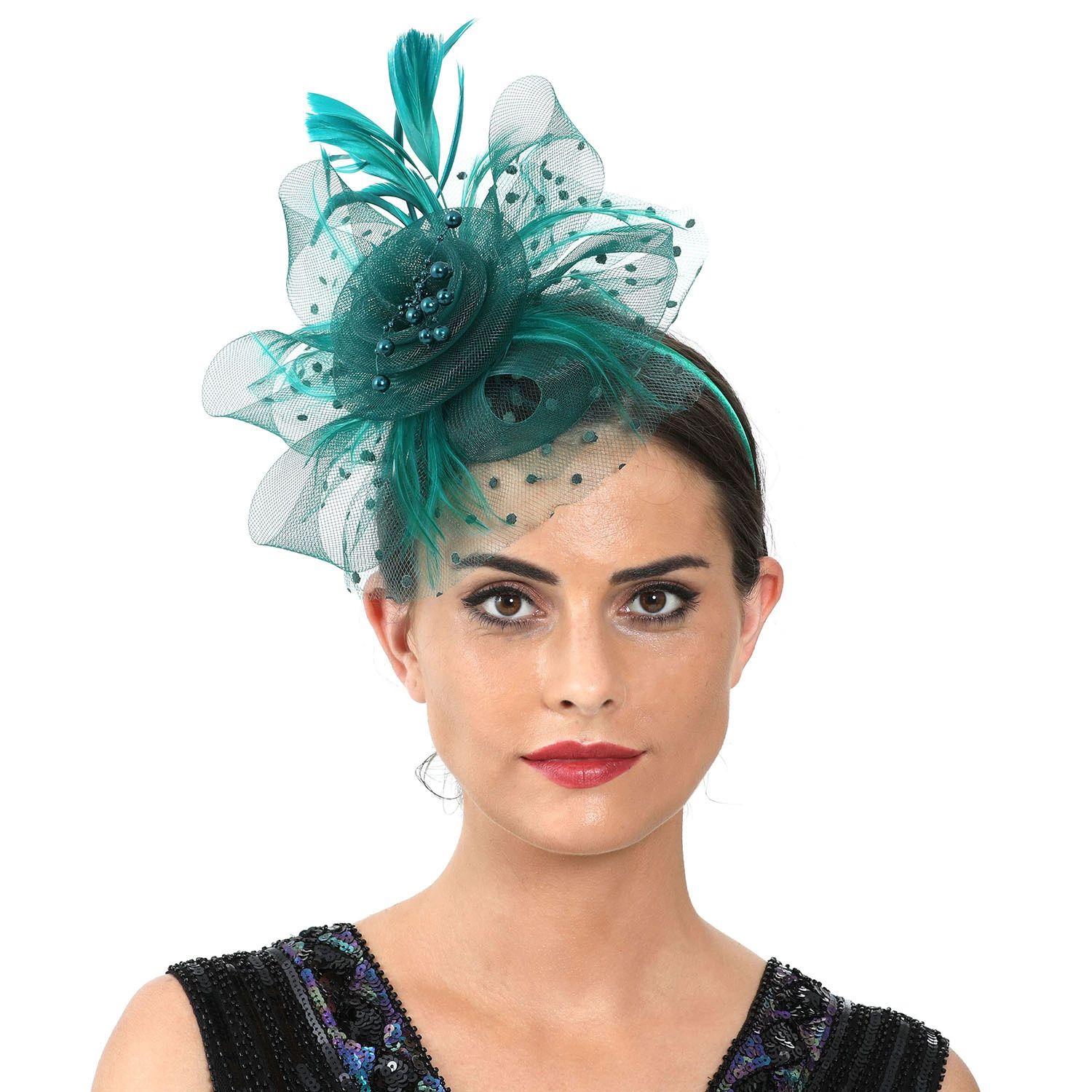 Women'S Fashion Kentucky Derby - Hiasan Kepala Elegan untuk Wanita, Pesta