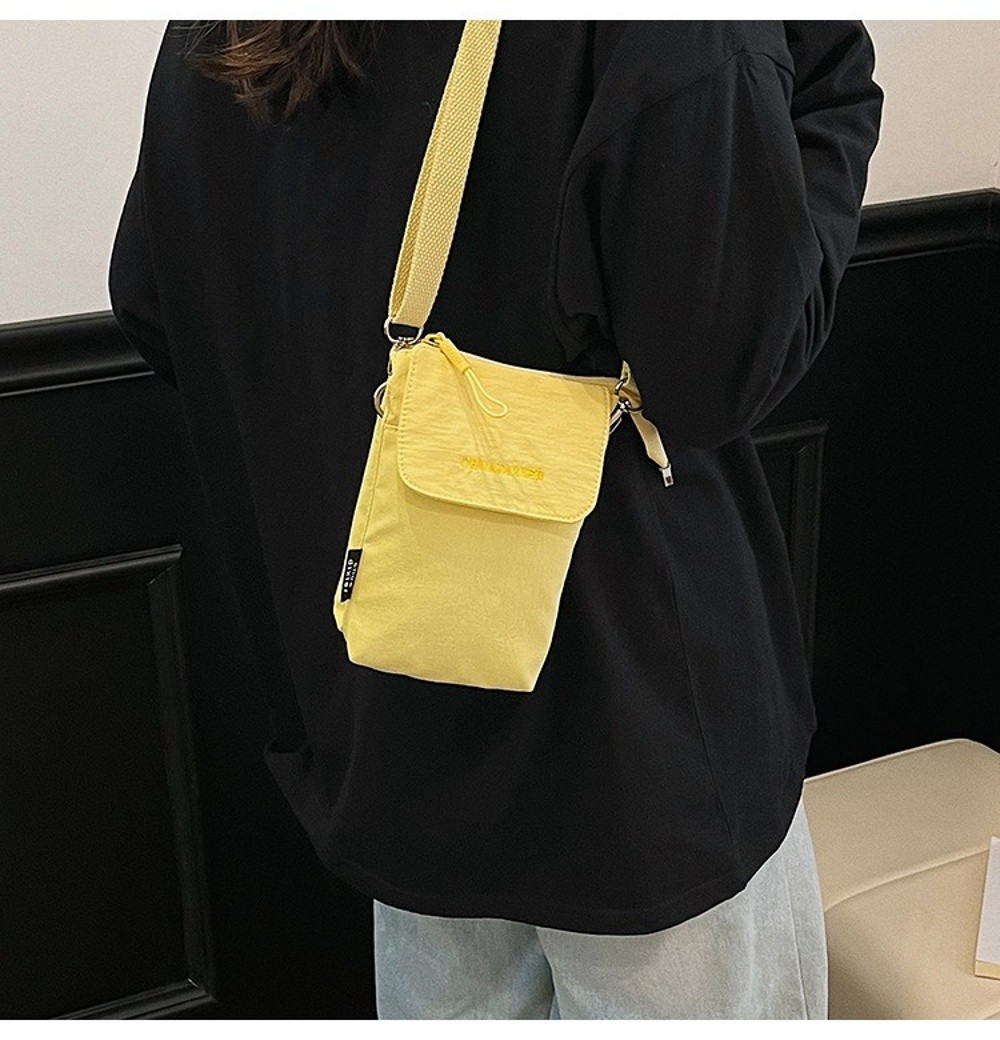 Coin Purse Women - Tas Ponsel Nilon Trendy Ukuran Mini