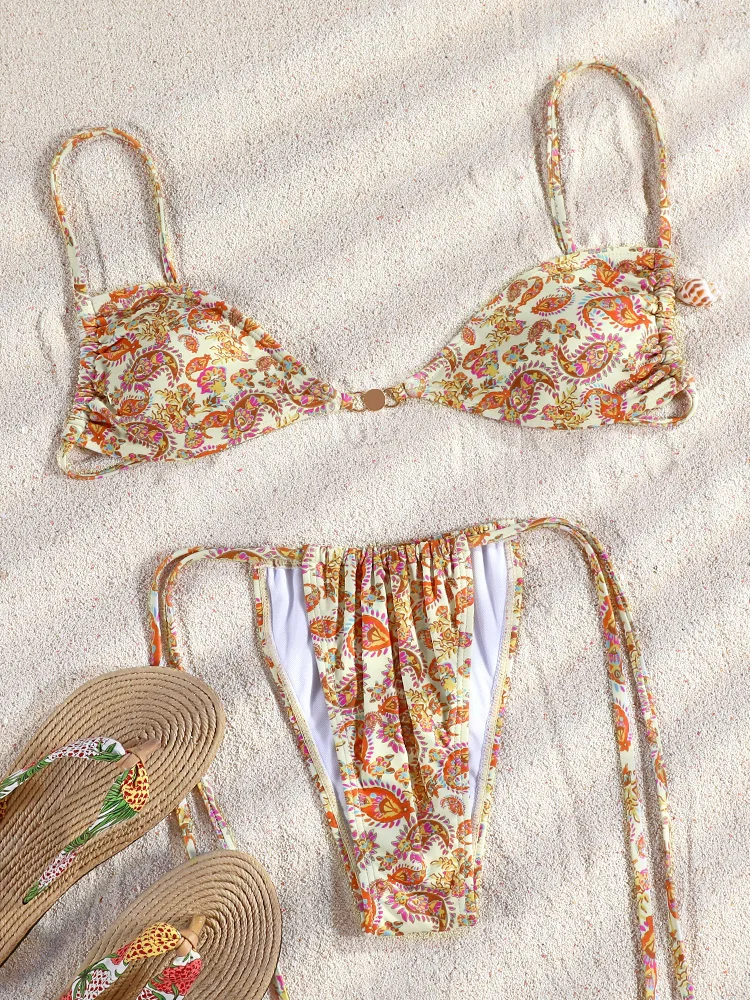 Tie Dye Two Piece - Setelan Dua Potong Bikini 2025 Pakaian