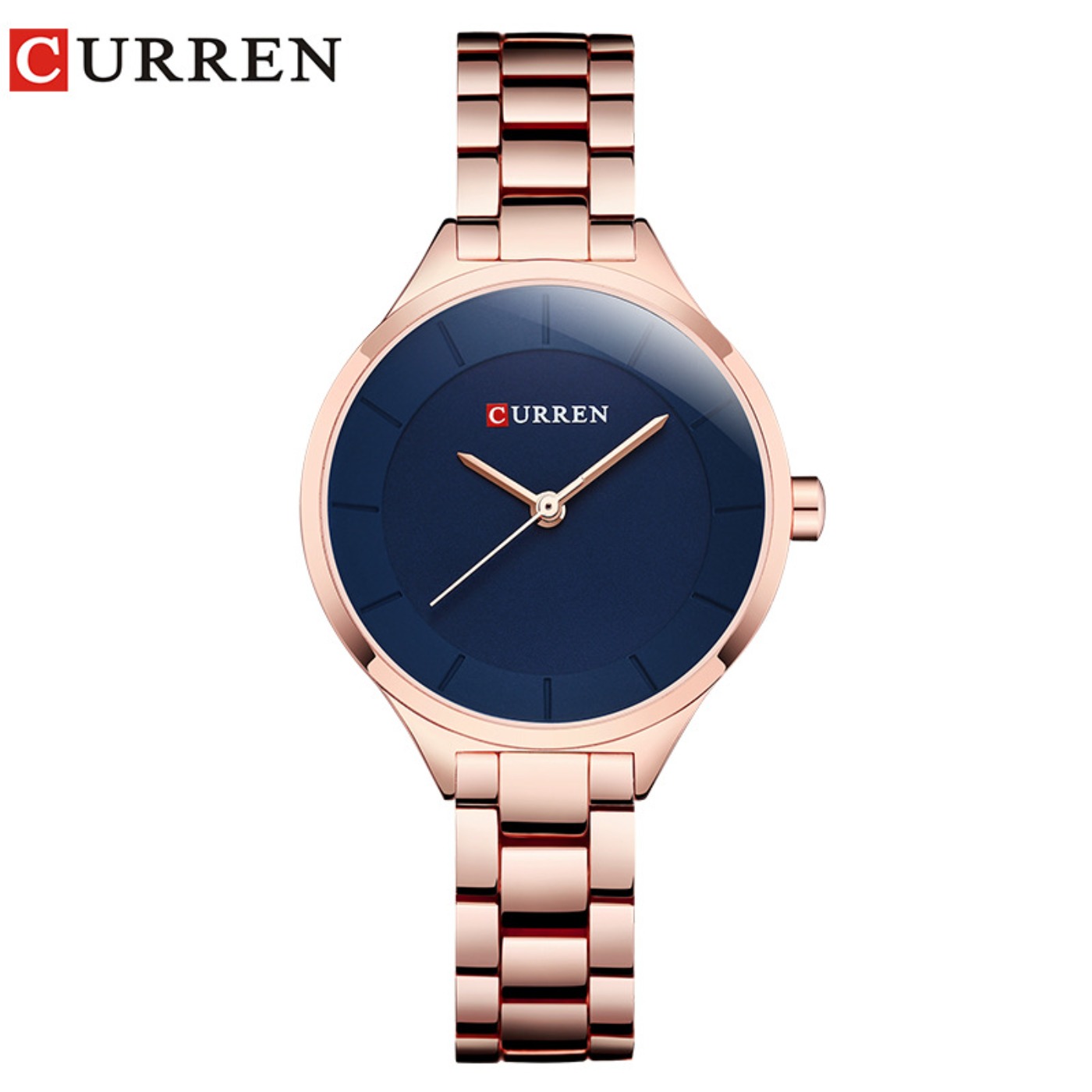Fashion Women Watches - CURREN Jam Tangan Gelang Wanita Sederhana