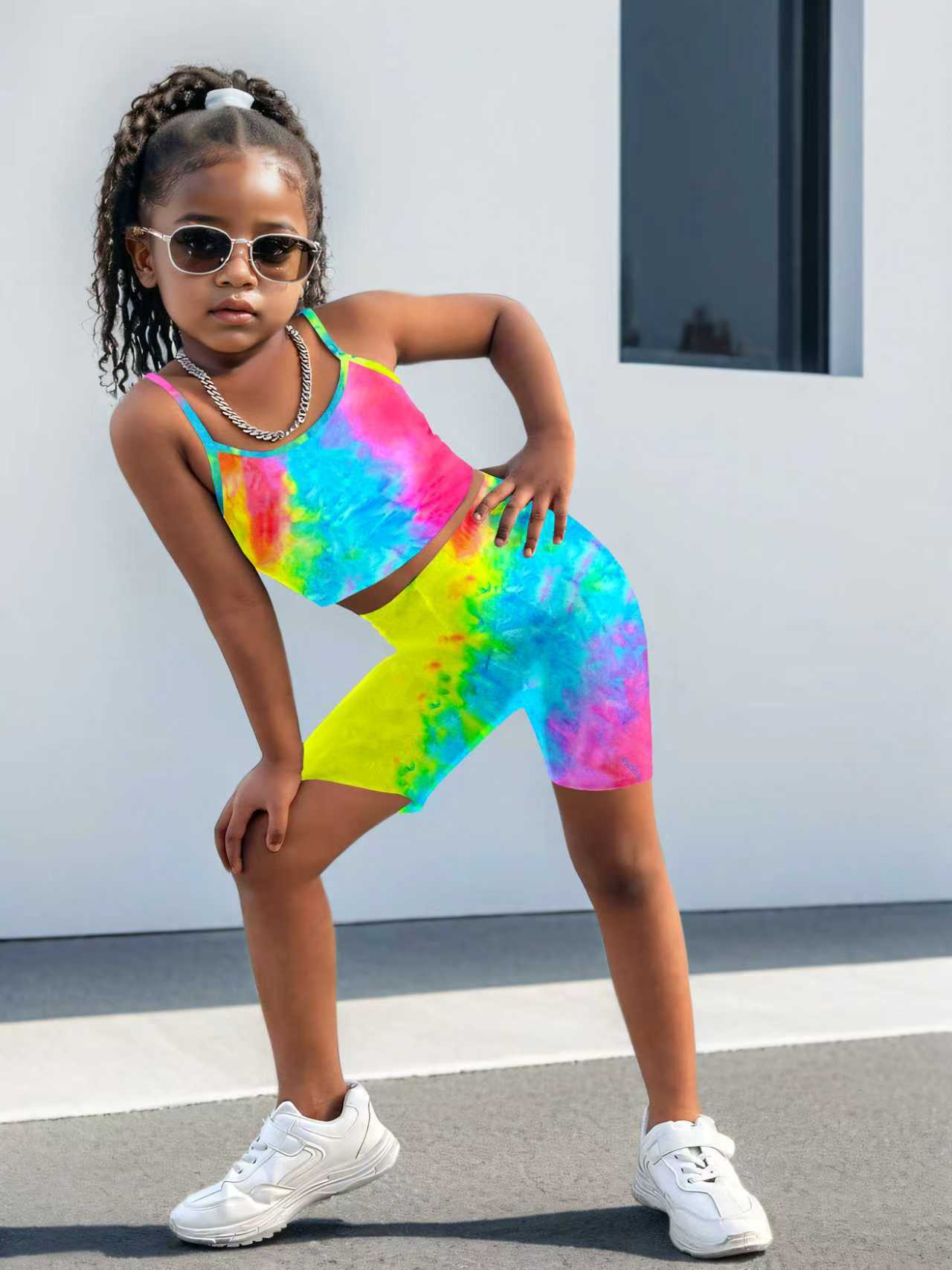 Tie Dye Two Piece - Setelan Tie-Dye Dua Potong untuk Anak