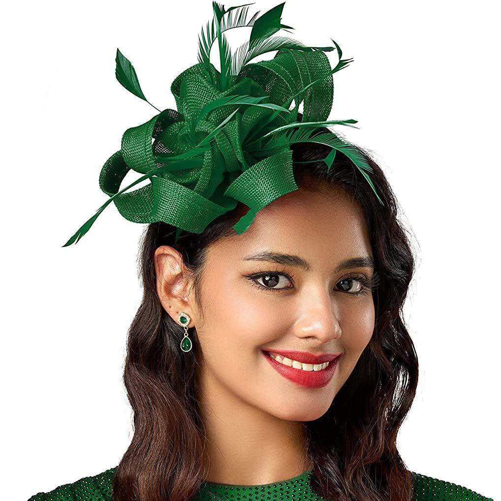 Women'S Fashion Kentucky Derby - Elegan wanita bunga hiasan kepala Kentucky