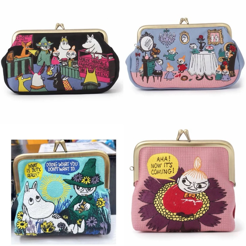 Coin Purse Women - Dompet Koin Mini Seri Anime Moomin