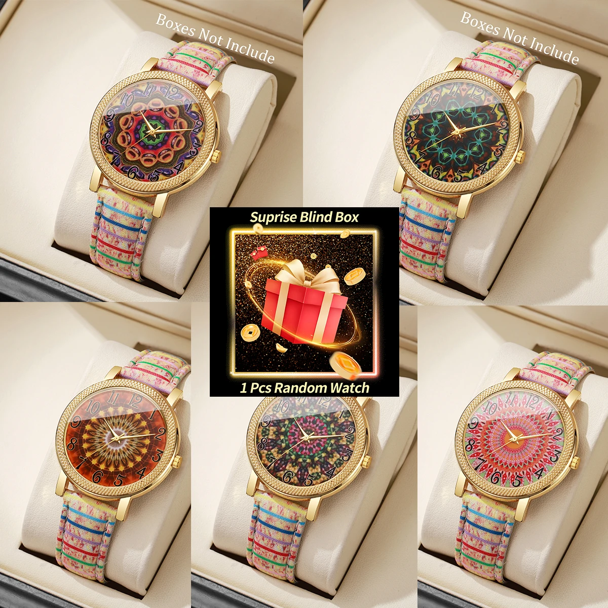 Fashion Women Watches - Jam Tangan Wanita Bohemian dengan Desain