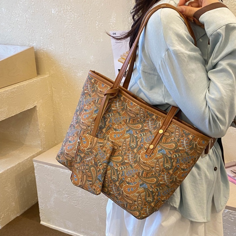 2 Buah Tas Tote Kapasitas Besa - Coin Purse Women ulasan dan harga