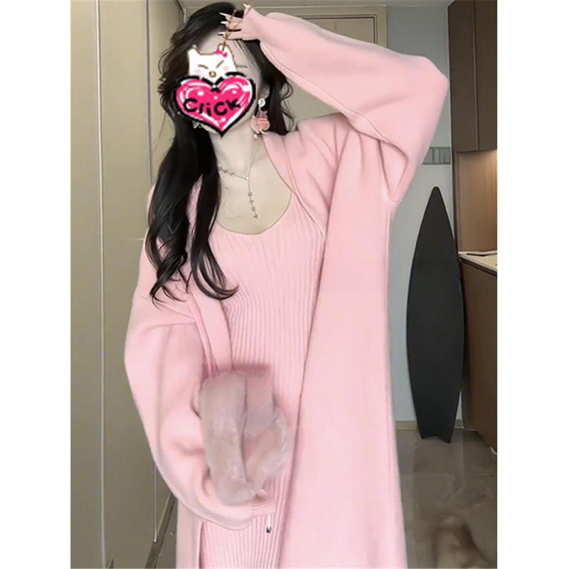 Koleksi Musim Semi dan Gugur 2 - Longline Cardigan Knit ulasan dan harga