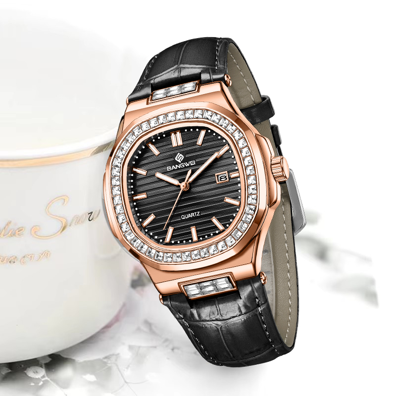LIGE Bangwei Jam Tangan Wanita - Fashion Women Watches ulasan dan harga