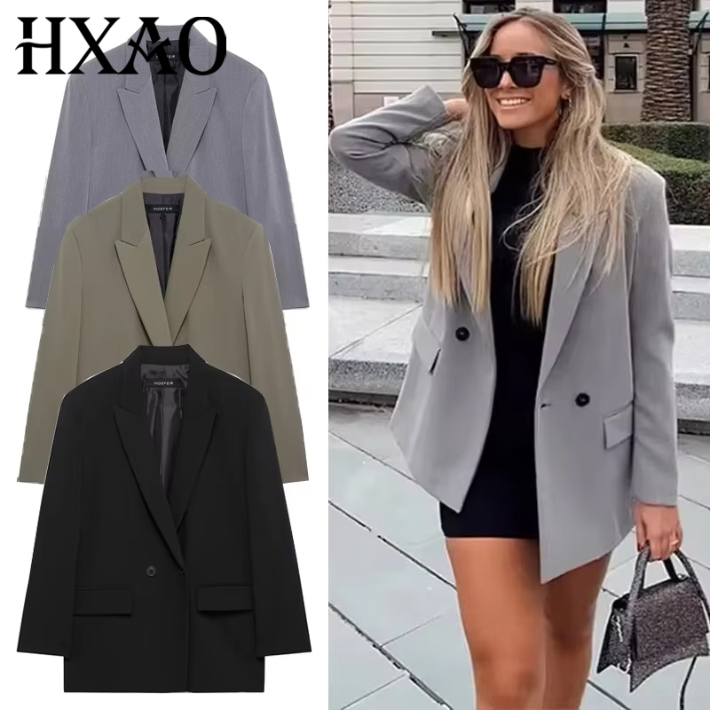 Blazer HXAO untuk Wanita Blaze - Blazer Women Oversized ulasan dan harga