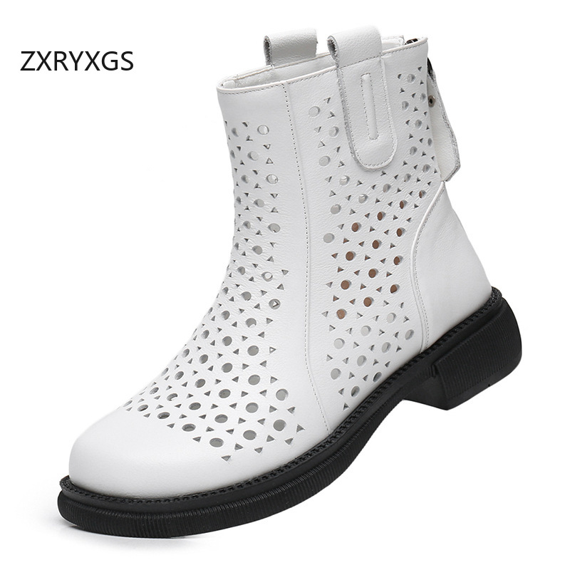 ZXRYXGS Sepatu Bot Berongga Da - Women'S Fashion Layering ulasan dan harga
