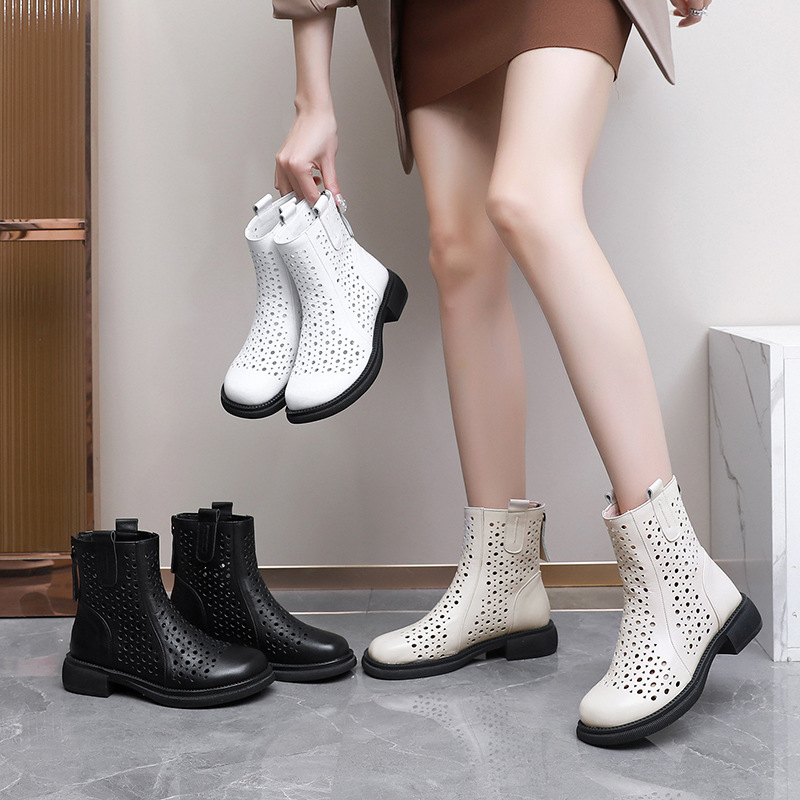 ZXRYXGS Sepatu Bot Berongga Da - Women'S Fashion Layering ulasan dan harga