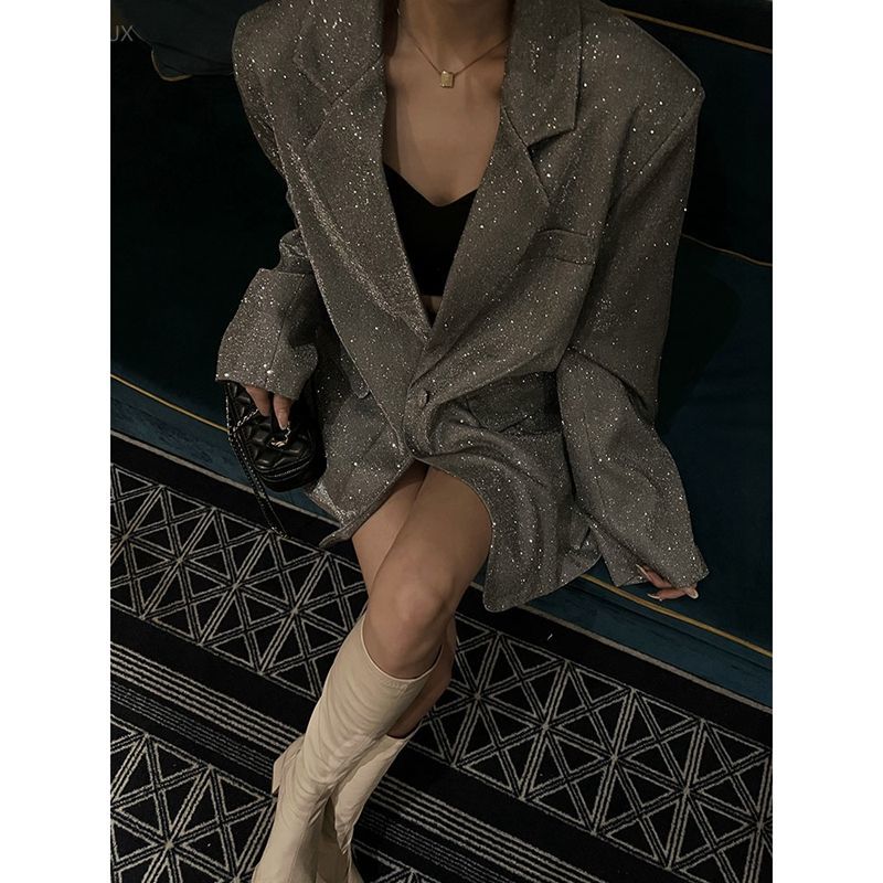 Jaket Oversize Korea 2025 Paka - Blazer Women Oversized ulasan dan harga
