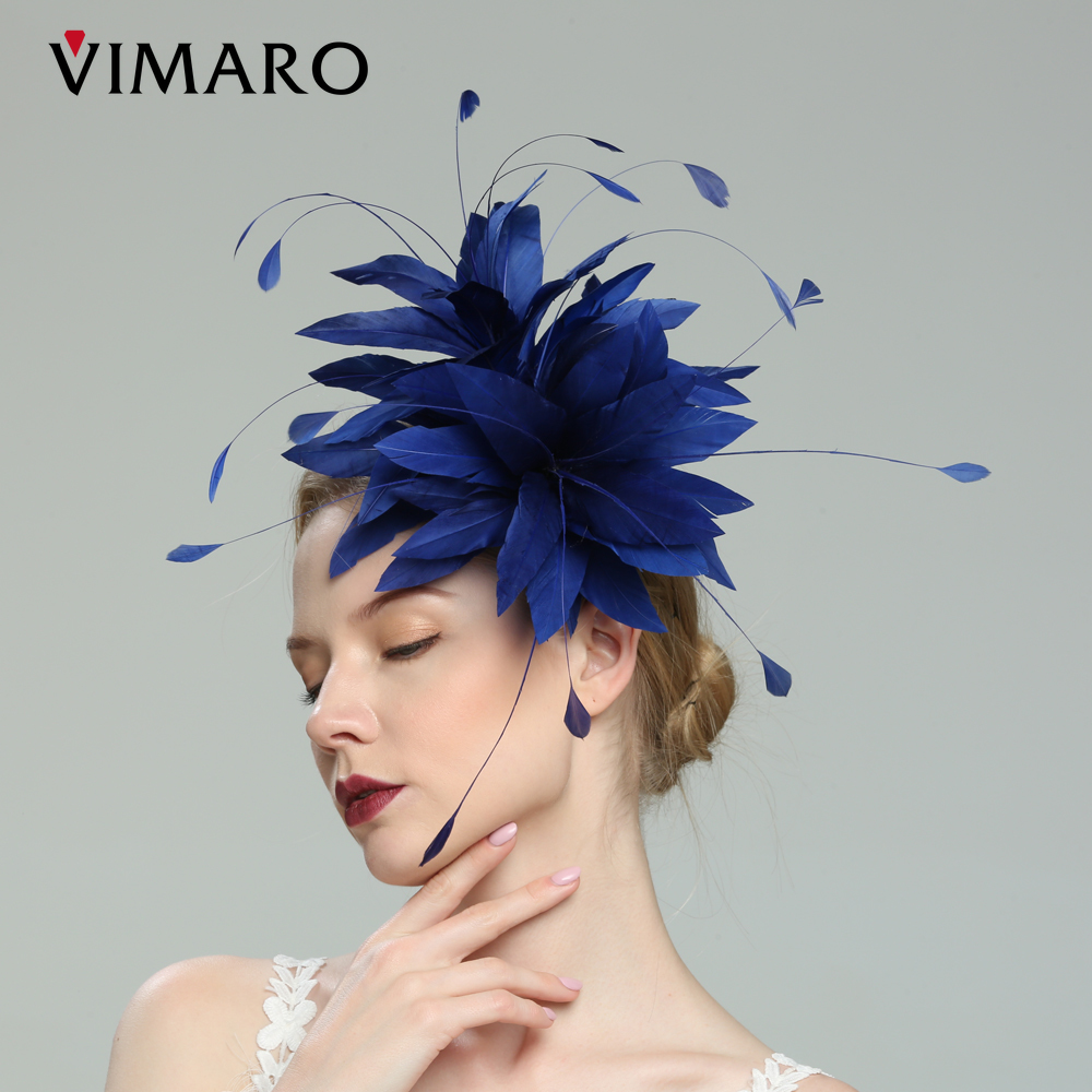 Klip Rambut Topi Pesona Bulu B - Women'S Fashion Kentucky Derby ulasan dan harga