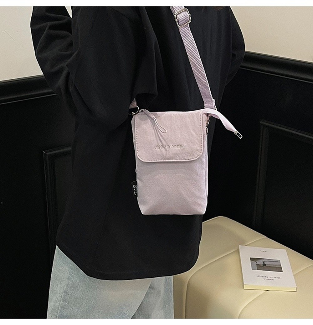 Tas Ponsel Nilon Trendy Ukuran - Coin Purse Women ulasan dan harga