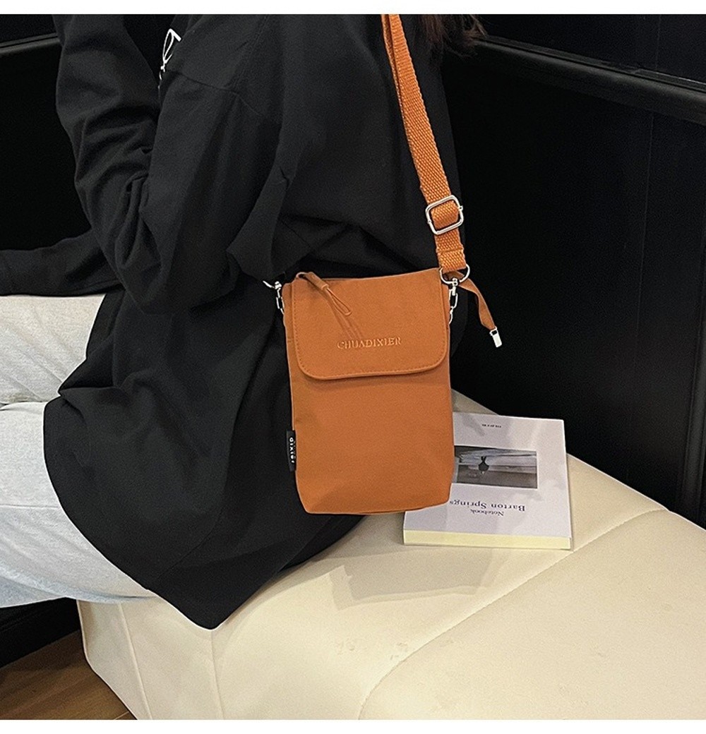 Tas Ponsel Nilon Trendy Ukuran - Coin Purse Women ulasan dan harga