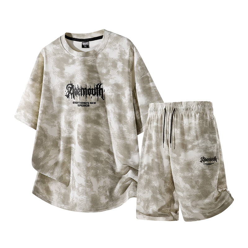 Setelan Olahraga Pria High Str - Tie Dye Two Piece ulasan dan harga