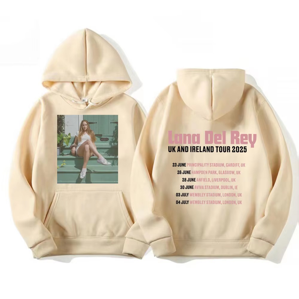 Hoodie Grafis Lana Del Rey Tur - Women'S Fashion Uk 2025 ulasan dan harga