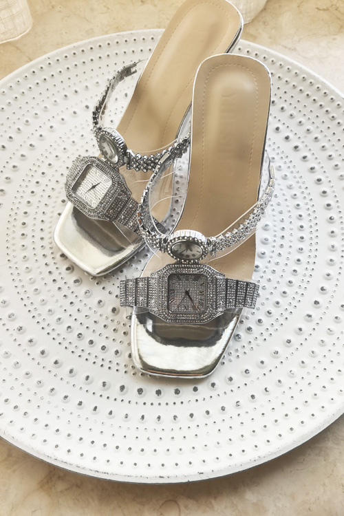 Sepatu hak tinggi kristal desa - Fashion Women Watches ulasan dan harga