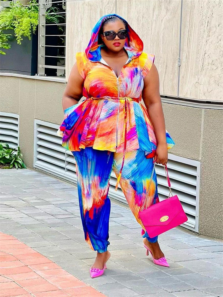 Wmstar Pakaian Wanita Ukuran P - Tie Dye Two Piece ulasan dan harga