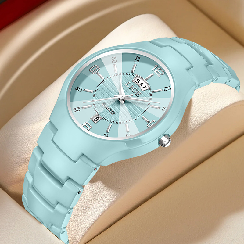 LIGE Jam Tangan Wanita Kuarsa  - Fashion Women Watches ulasan dan harga