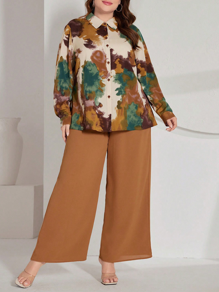 GIBSIE Set Celana Wanita Ukura - Tie Dye Two Piece ulasan dan harga