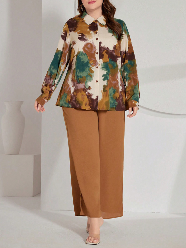 GIBSIE Set Celana Wanita Ukura - Tie Dye Two Piece ulasan dan harga