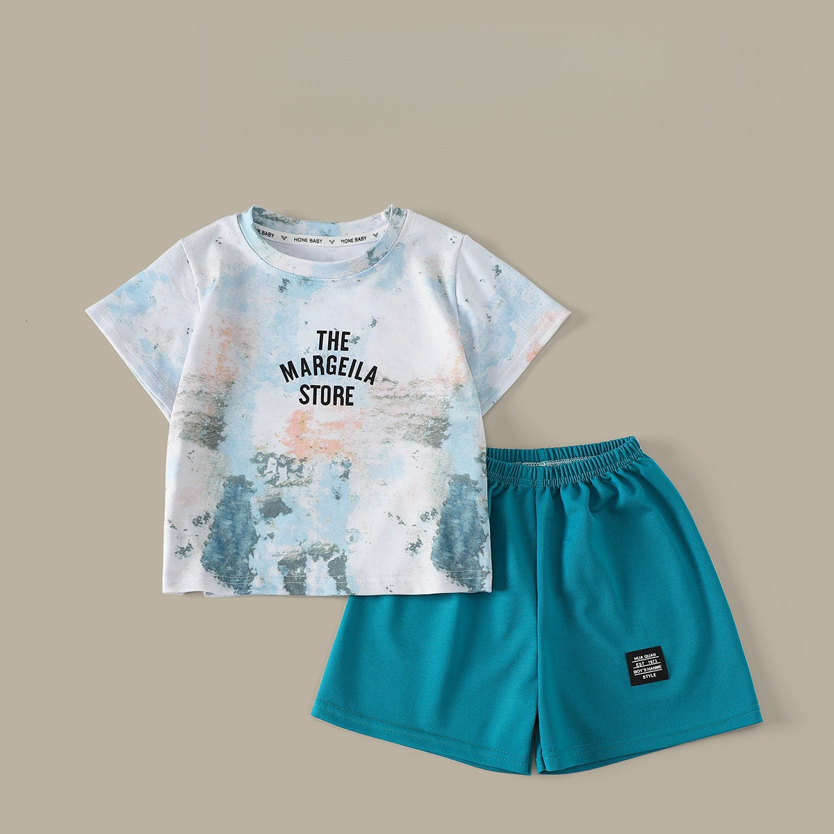 Pakaian Dua Potong Tie Dye Mus - Tie Dye Two Piece ulasan dan harga
