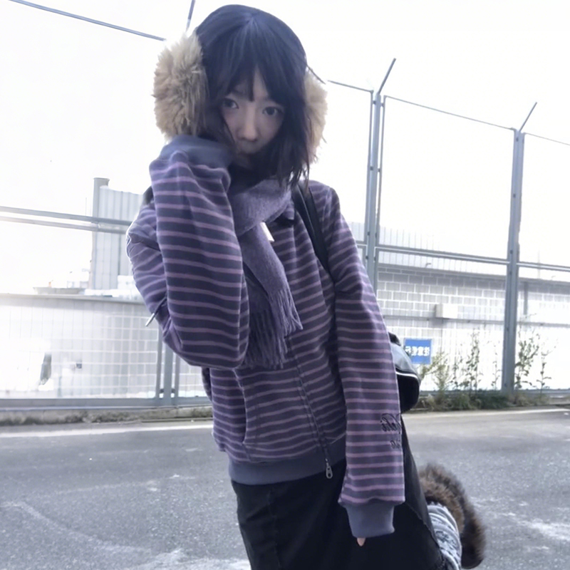 Kardigan Rajutan Retro Amerika - Longline Cardigan Knit ulasan dan harga