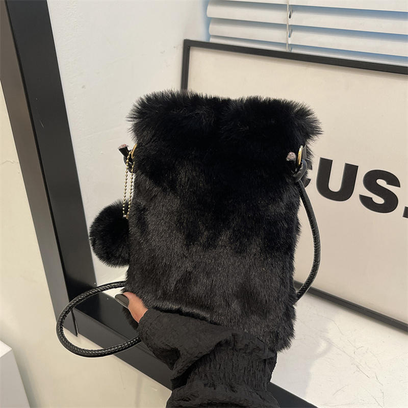 Tas Ponsel Bulu Musim Gugur da - Coin Purse Women ulasan dan harga