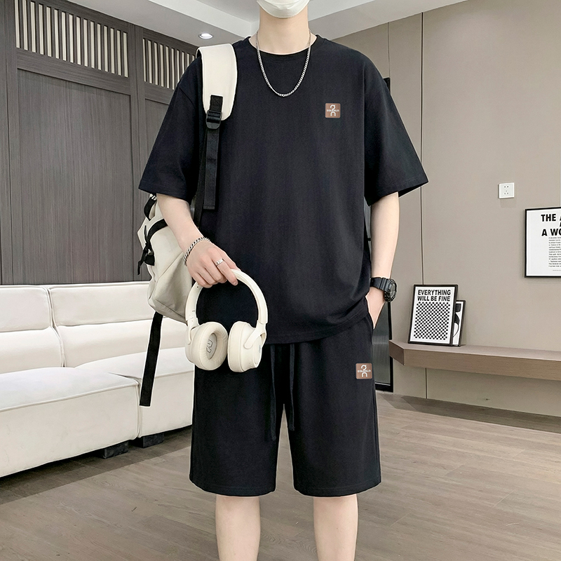 【T-Shirt + Celana Pendek 5-Poi - Tie Dye Two Piece ulasan dan harga