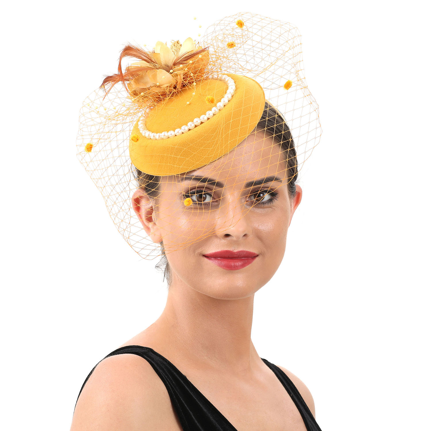 Topi Fascinator Bulu Wanita de - Women'S Fashion Kentucky Derby ulasan dan harga