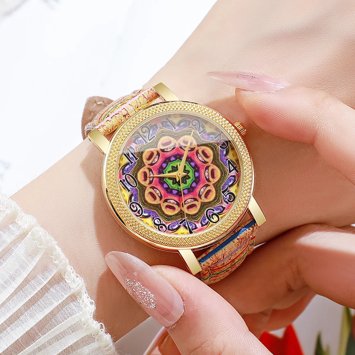 Jam Tangan Wanita Bohemian den - Fashion Women Watches ulasan dan harga