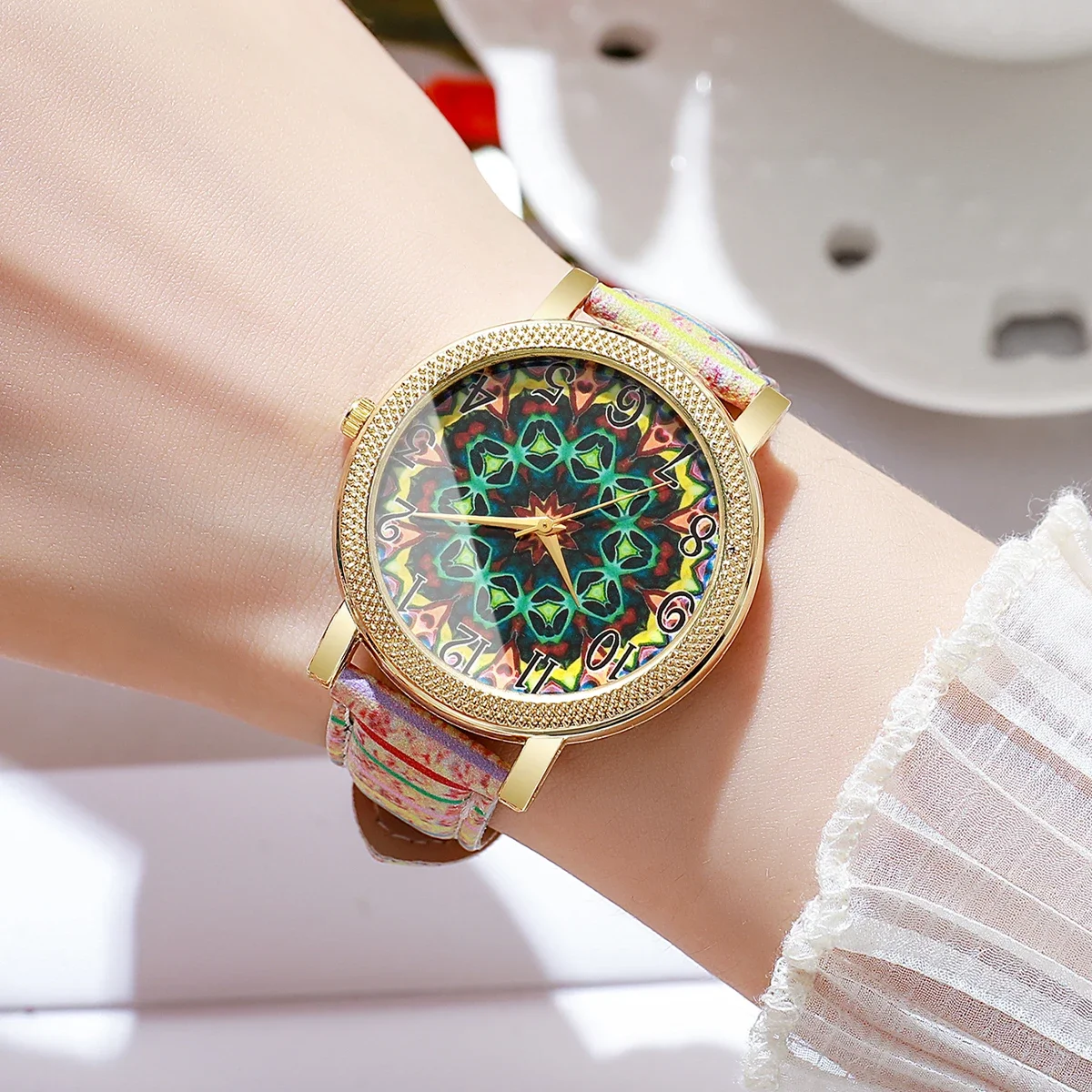 Jam Tangan Wanita Bohemian den - Fashion Women Watches ulasan dan harga