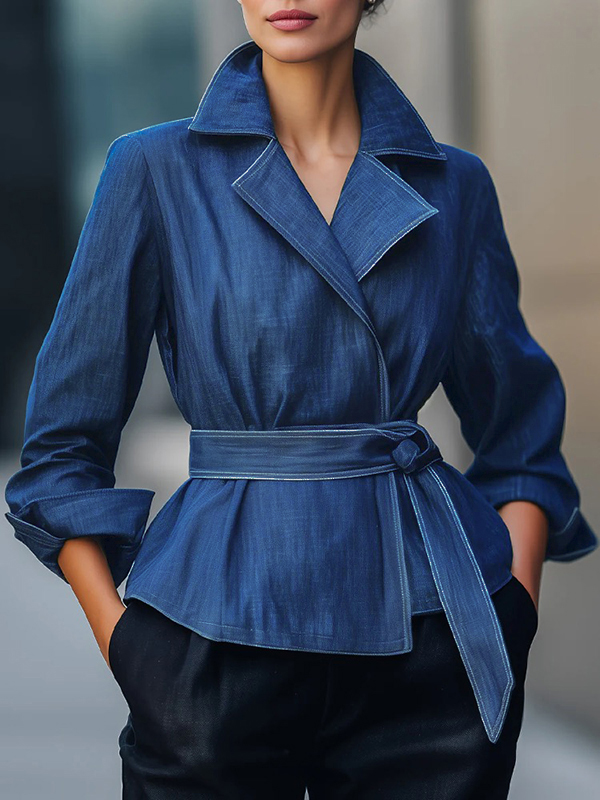 Jaket Denim Wanita Musim Gugur - Women Fashion Jackets ulasan dan harga